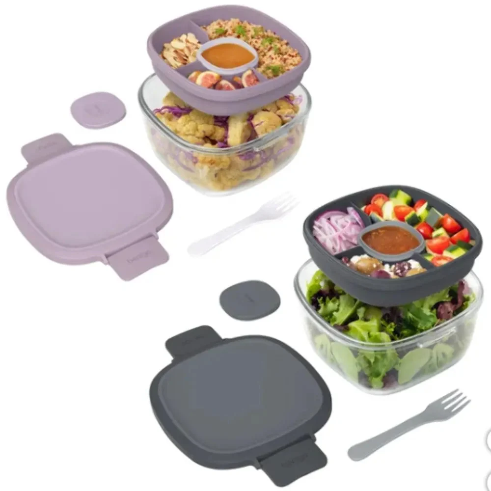 Bentgo 2-Pack Glass Food Storage Container