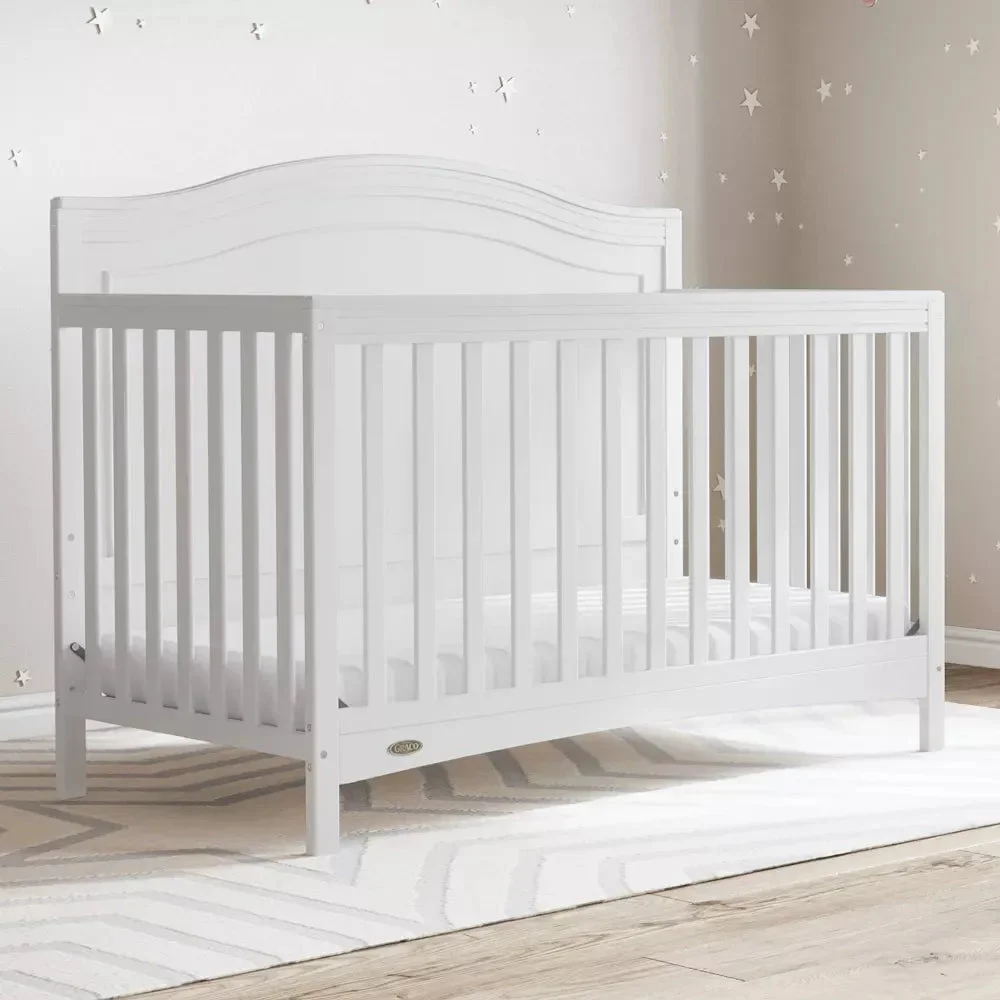 Graco Paris White 4-in-1 Convertible Crib