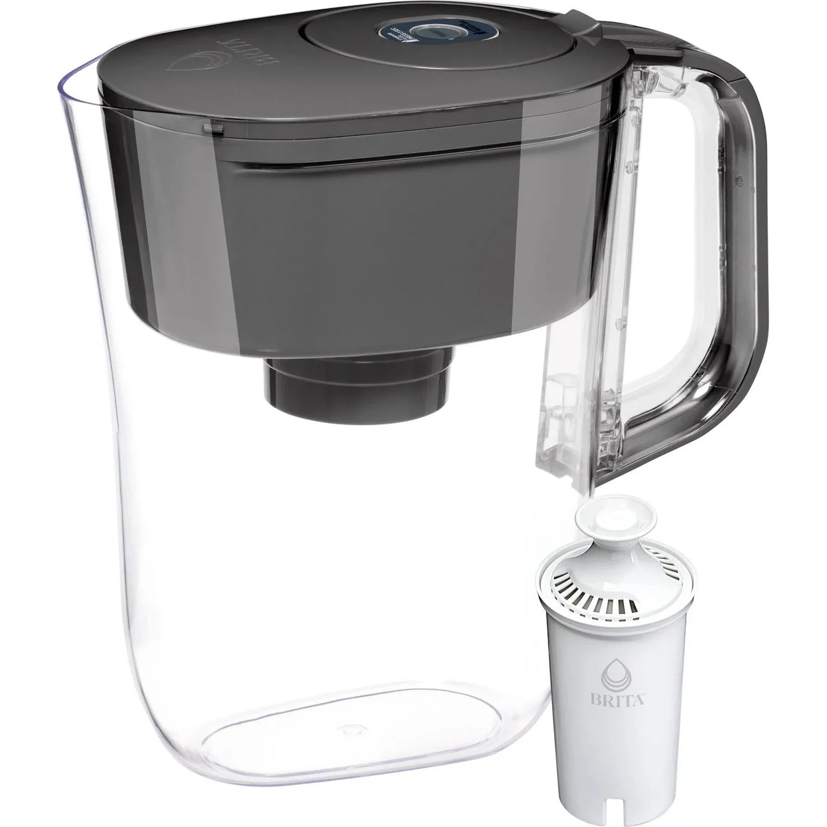 Brita 6-Cup Water Pitcher Dispenser - Slate Gray