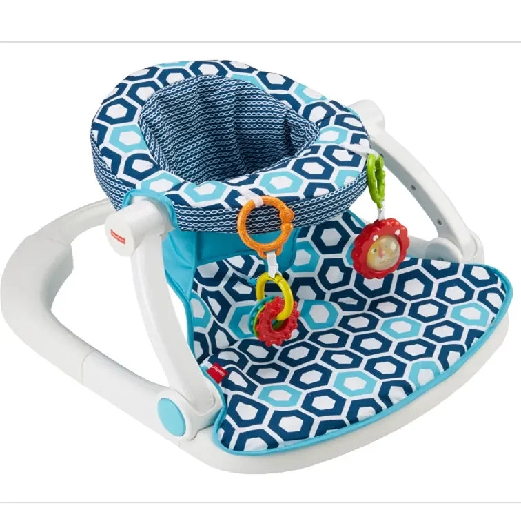 Fisher-Price Portable Baby Chair - Sit-Me-Up Floor Seat with Toys