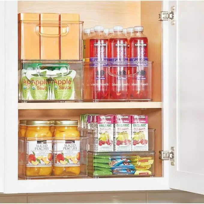 iDesign Clear Pantry Bins Set - 6 Pieces