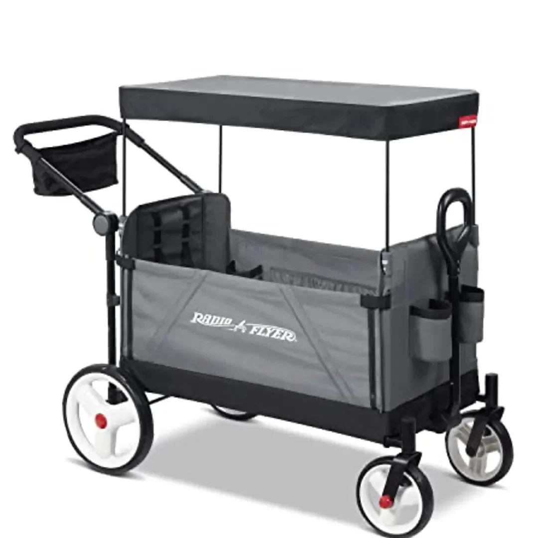 Radio Flyer City Luxe Stroll 'N Wagon - Gray