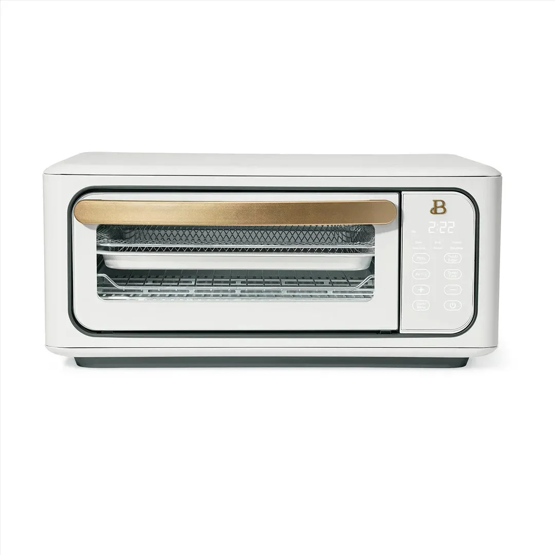 Beautiful 1800W Infrared Air Fry Toaster Oven - White