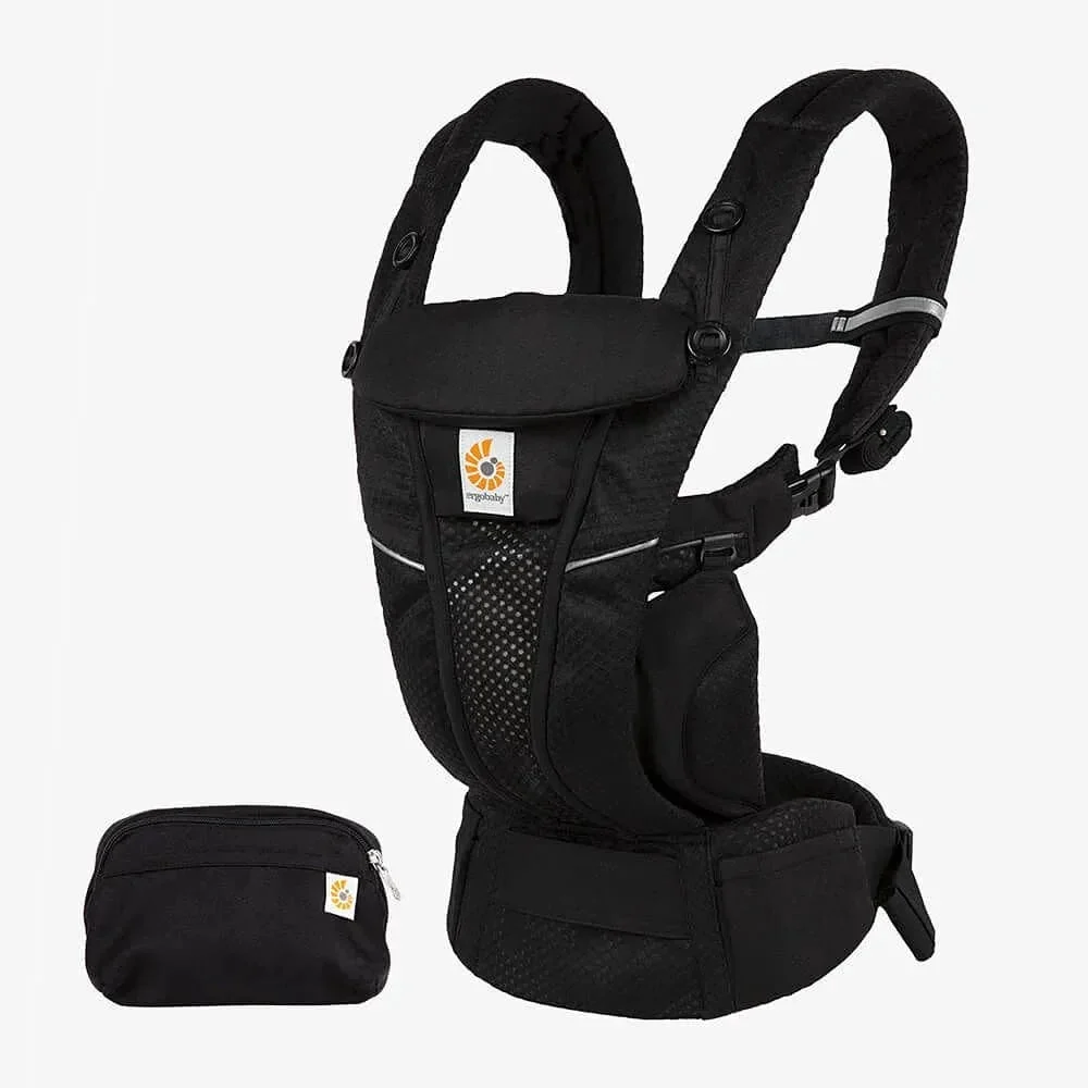 Ergobaby Omni Breeze All-Position Mesh Baby Carrier - Onyx Black
