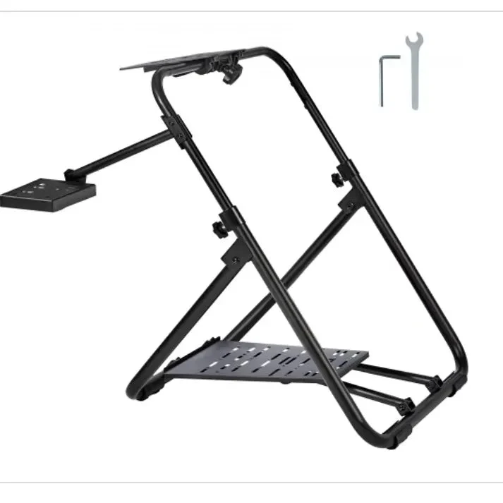 VEVOR Foldable Racing Steering Wheel Stand - Height Adjustable