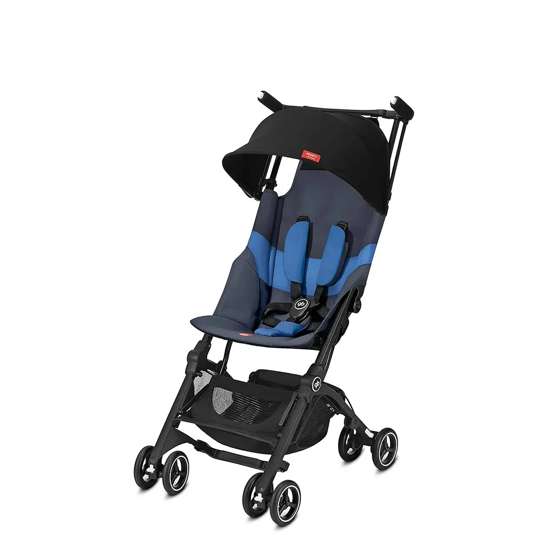 GB Pockit + All Terrain Stroller - Blue