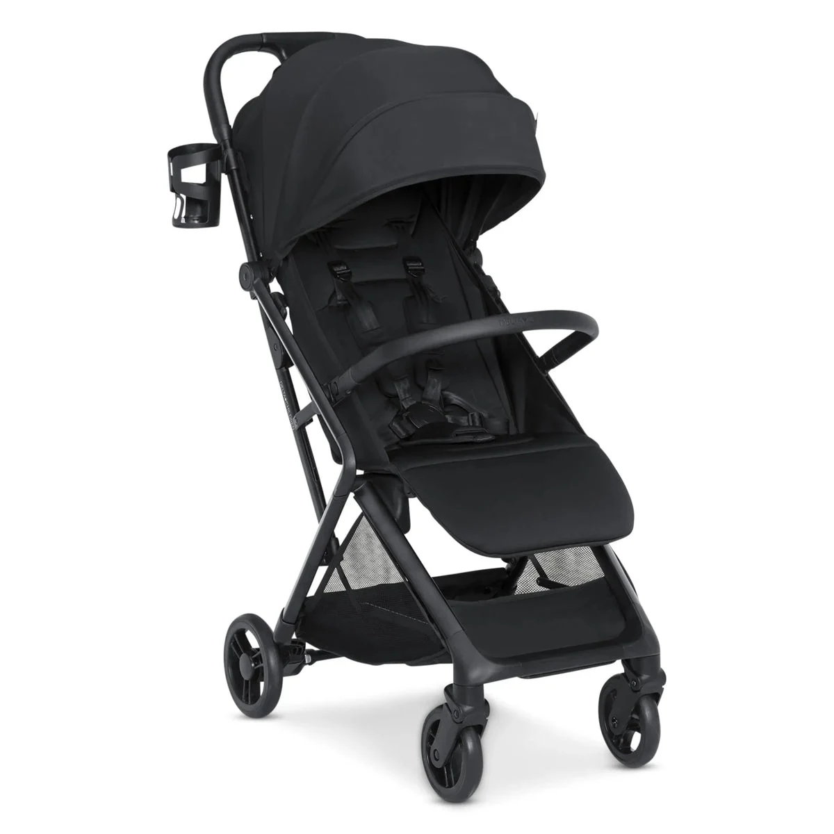 Delta Children Icon Ultra Compact Travel Stroller - Greenguard Gold Certified, Black