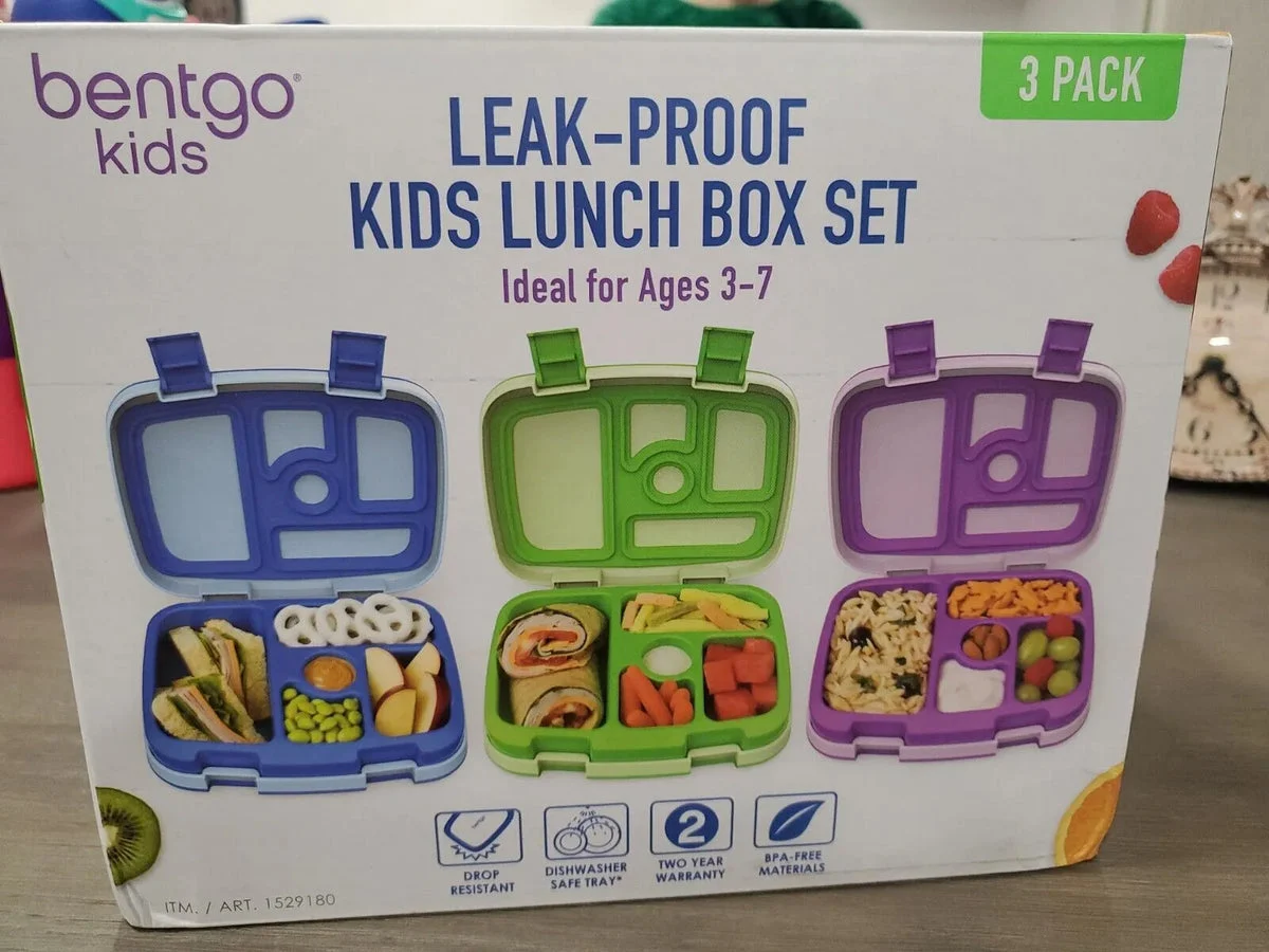 Bentgo Kids Lunchbox Set - 3 Pack