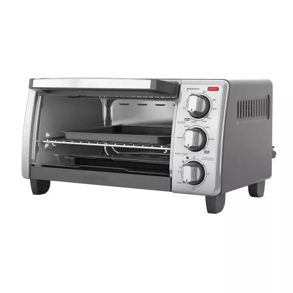 BLACK+DECKER Air Fryer Toaster Oven - Silver