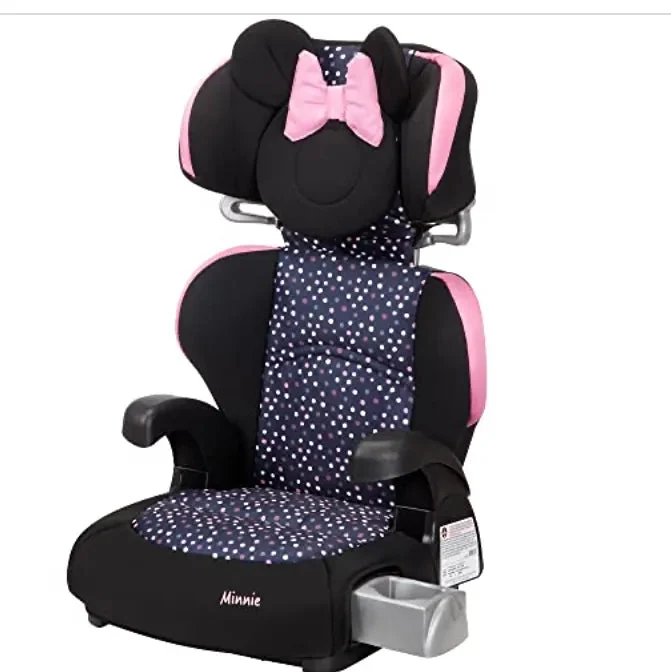 DISNEY Belt-Positioning Booster Car Seat - Minnie Dot Party