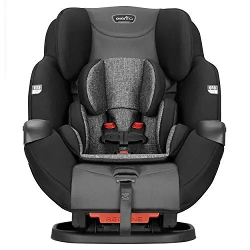 Evenflo Platinum Symphony Elite All-in-One Car Seat - Charcoal Shadow Black