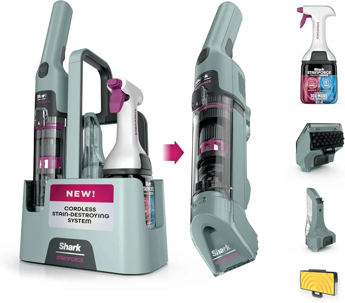 Shark Cordless Portable Spot & Odor Remover System