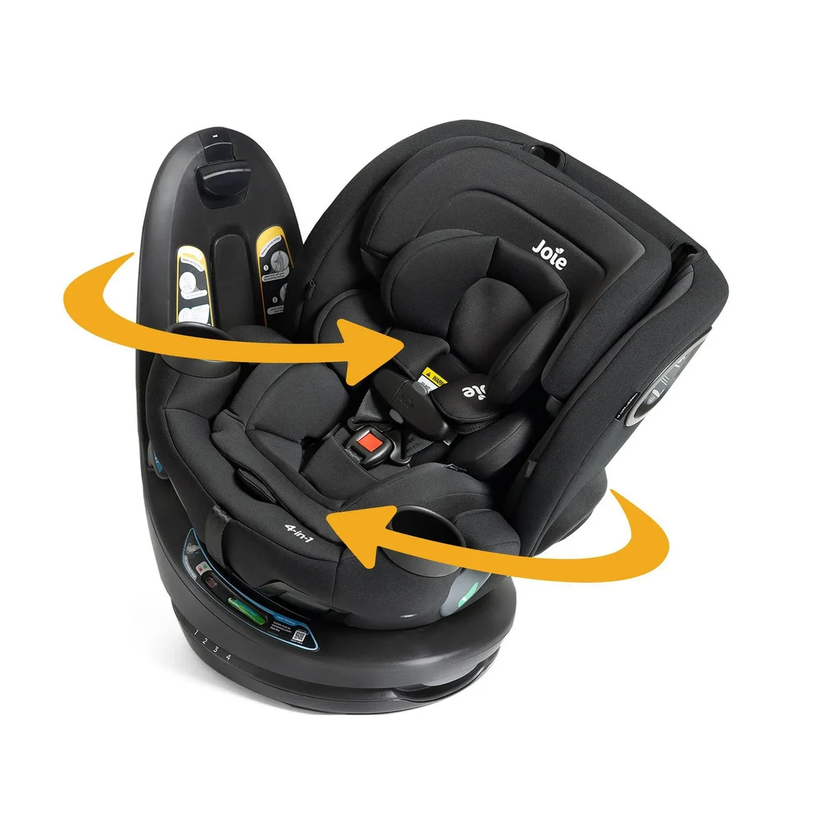 Joie Pepper Spin SI Rotating 4-in-1 Convertible Car Seat - Shale