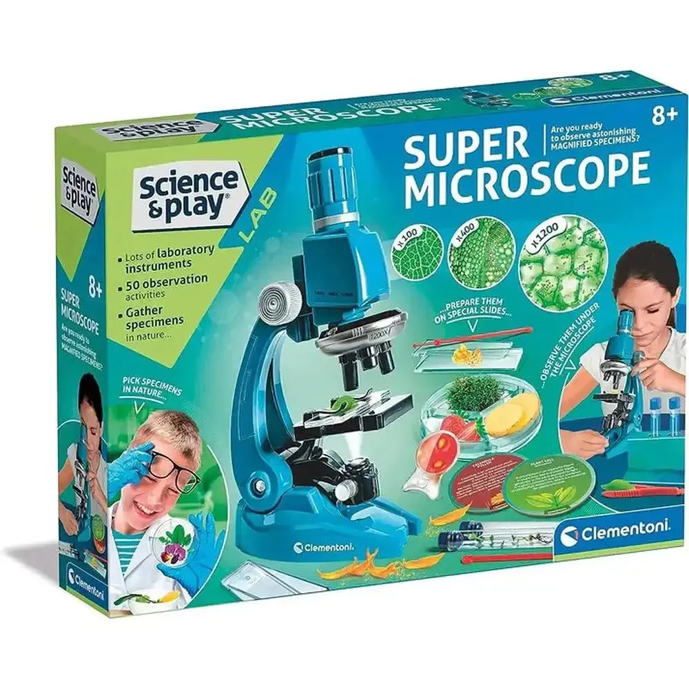 Clementoni Science & Play Lab Super Microscope