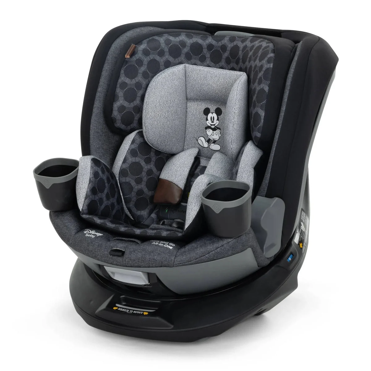 DISNEY Turn and Go 360 Rotating All-in-One Convertible Car Seat - Vintage Disney