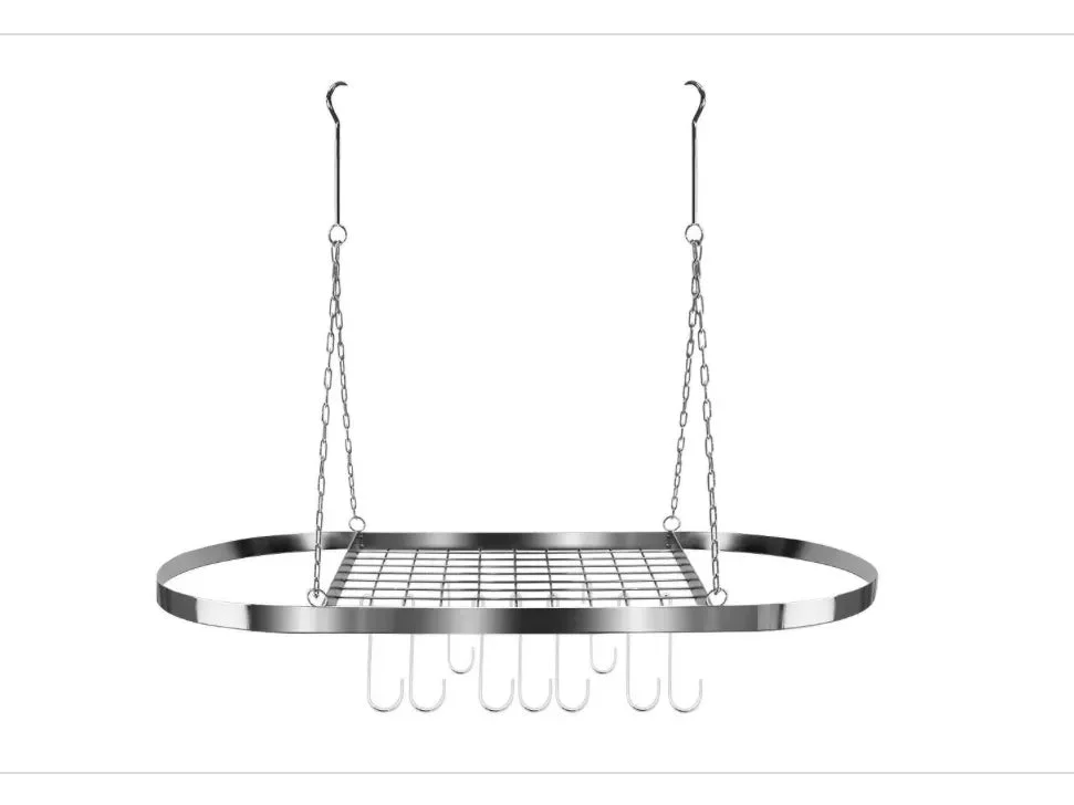 Sorbus Ceiling Mounted Pot Rack