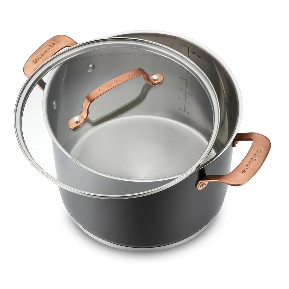 Cuisinart Classic Stainless Steel Stock Pot - Black