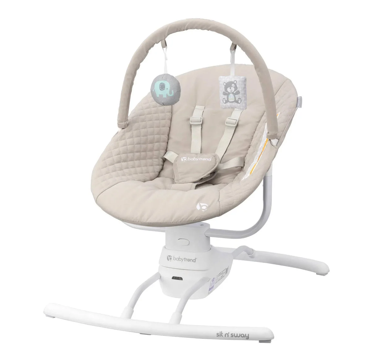 Baby Trend Sit N Sway Portable Baby Swing - Dash Tan