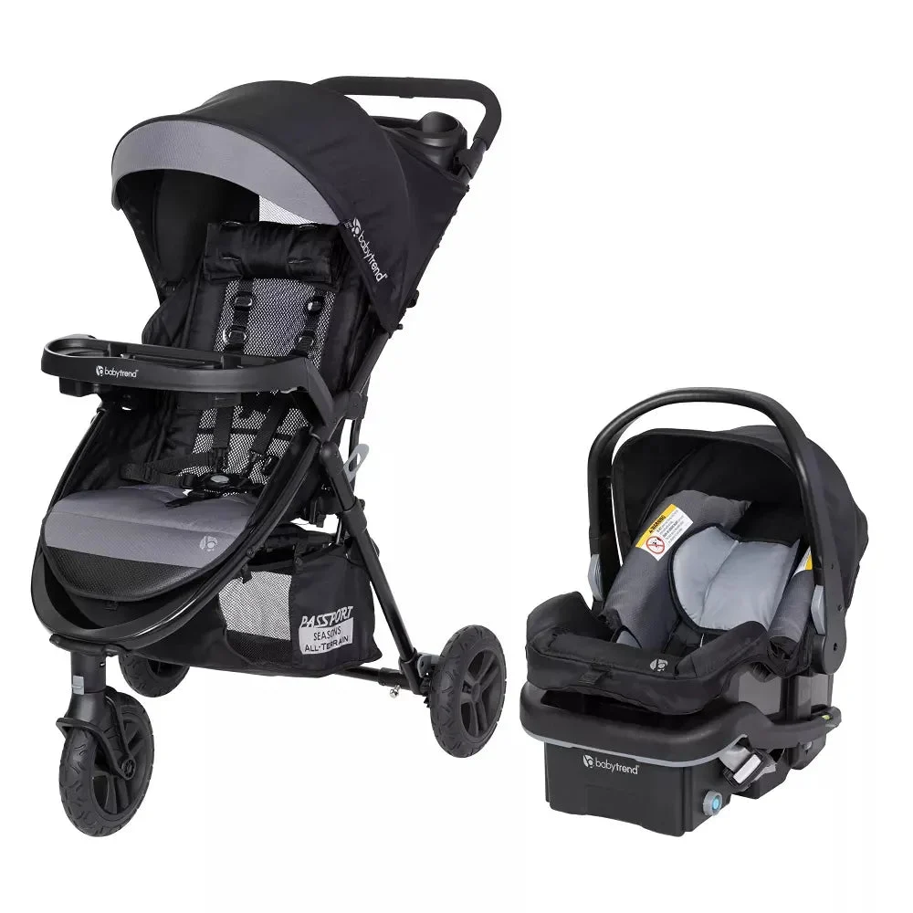 Baby Trend All-Terrain Travel System with EZ-Lift Plus Infant Car Seat - Black