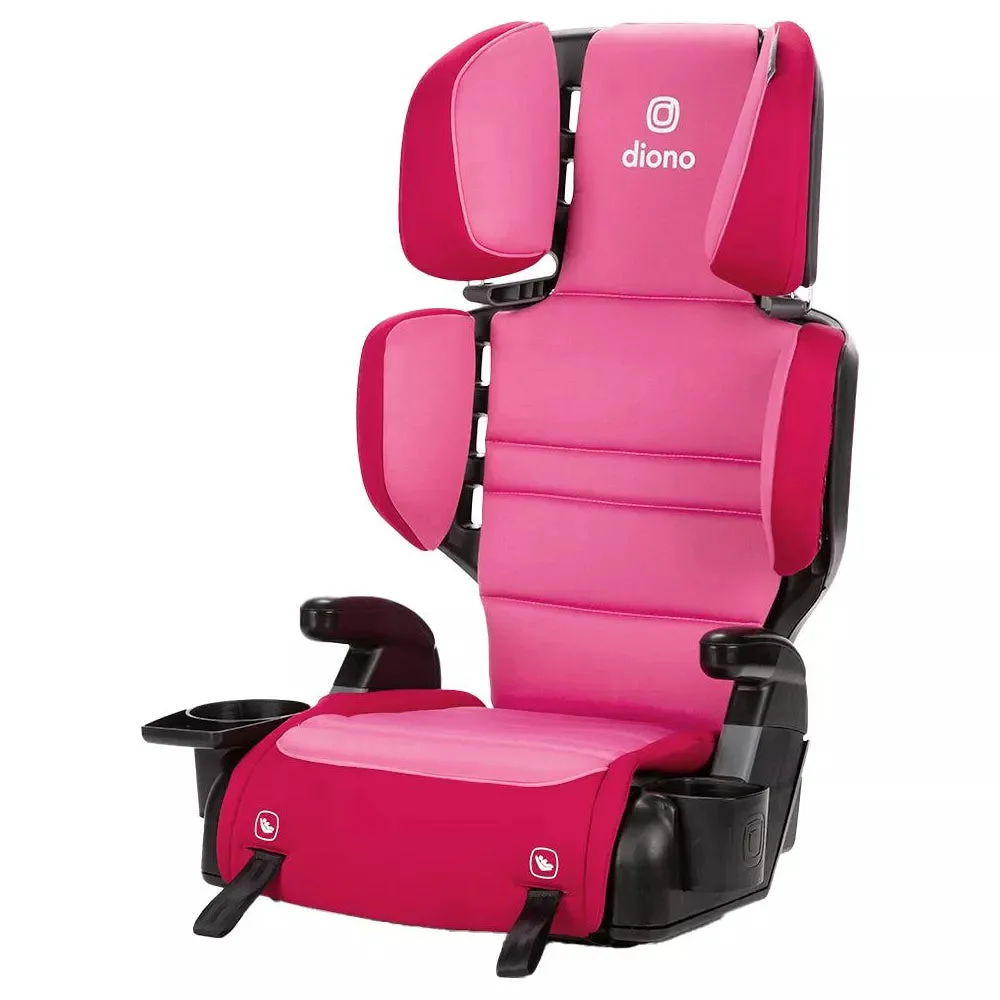 Diono Connect3 RXT 2-in-1 High-Back Booster - Pink Cotton Candy