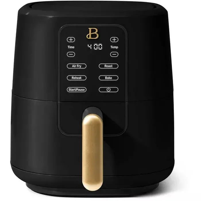 Beautiful 3 Qt Air Fryer With TurboCrisp Technology - Black Sesame
