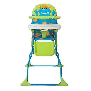 Cosco Simple Fold Deluxe High Chair - Monster Syd