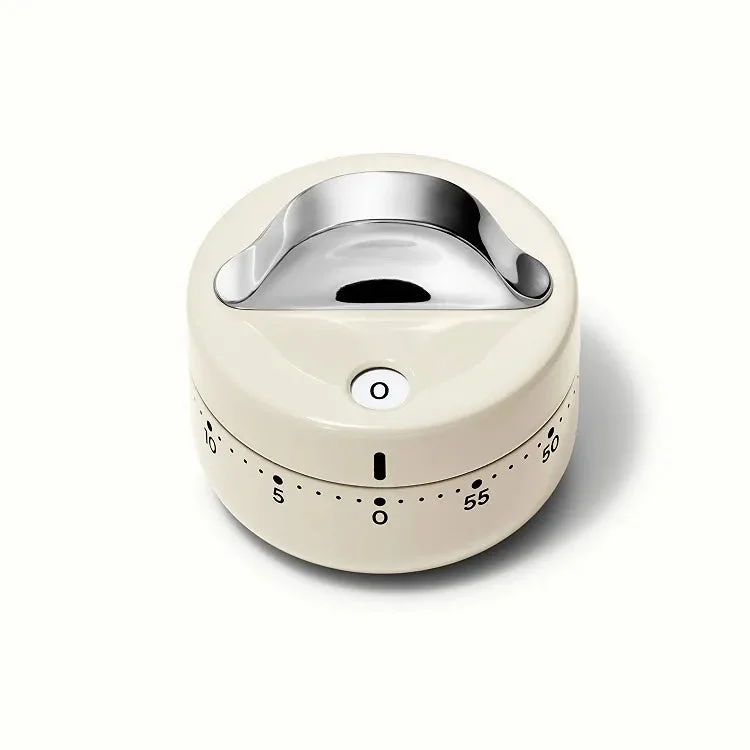 Caraway Home Mechanical Kitchen Timer - Cream