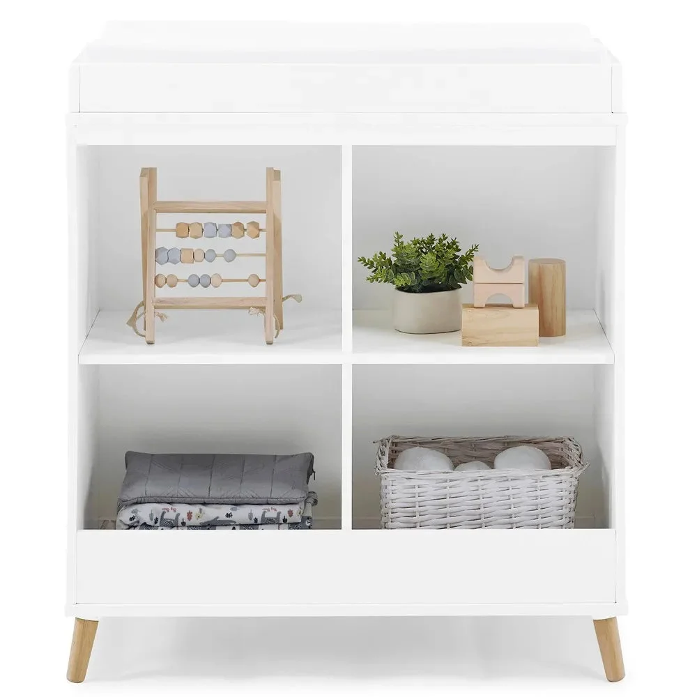 Delta Children Convertible Changing Table and Bookcase - White