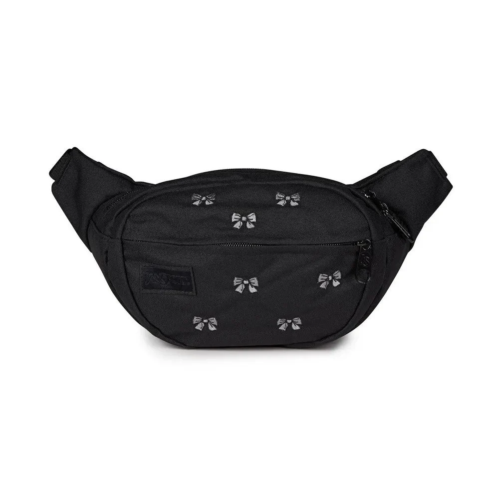 JanSport Fifth Ave Waist Pack - Embroidered Black Bows