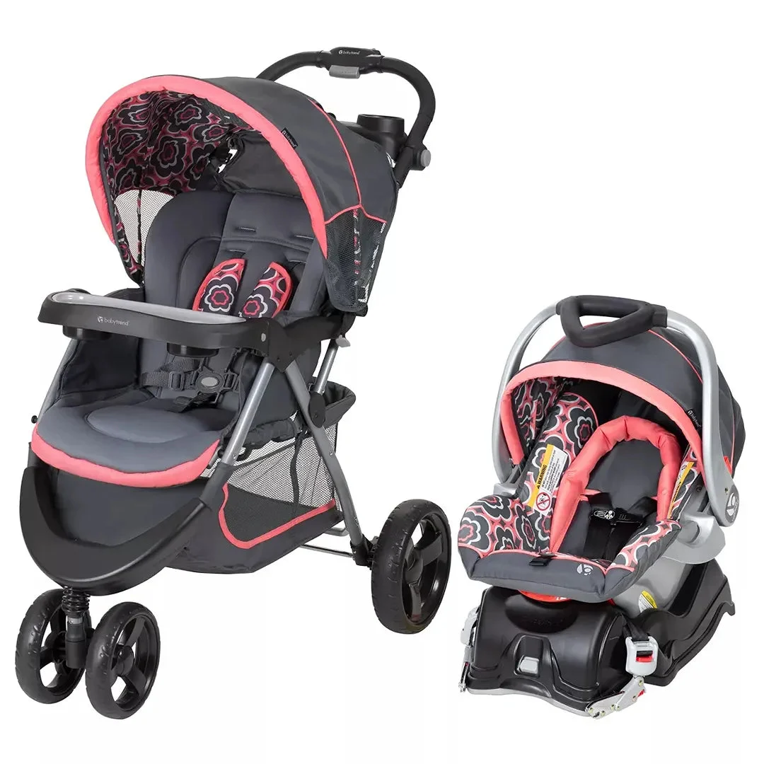 Baby Trend Nexton Travel System - Coral Floral (Floor Model)