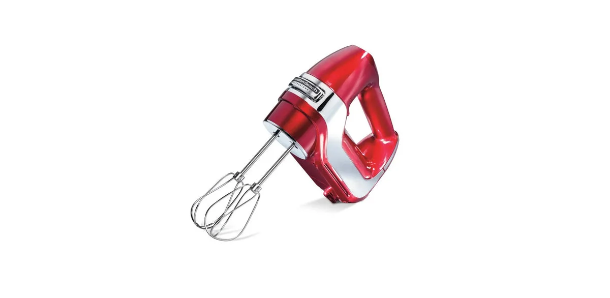 Hamilton Beach 5-Speed Hand Mixer - Red