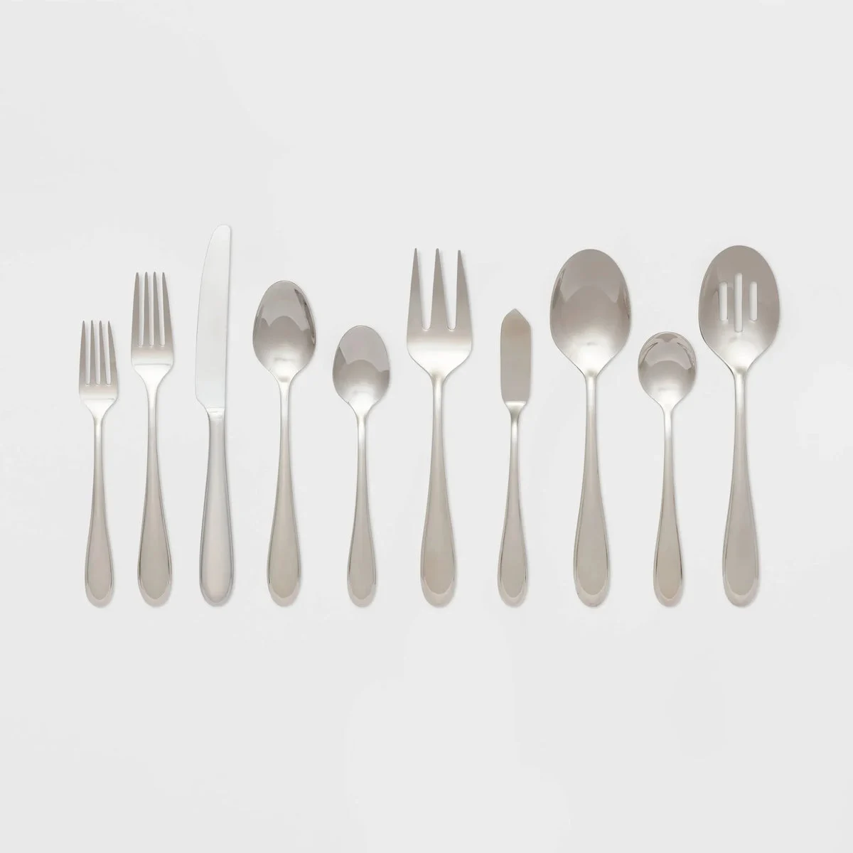 Threshold 65-Piece Stainless Steel Flatware Set - Service for 12