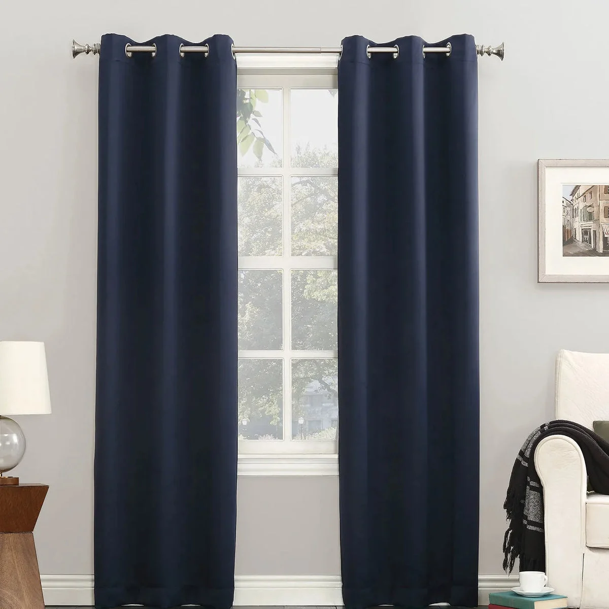 Sun Zero Broderick Theater Grade Blackout Curtains – 104