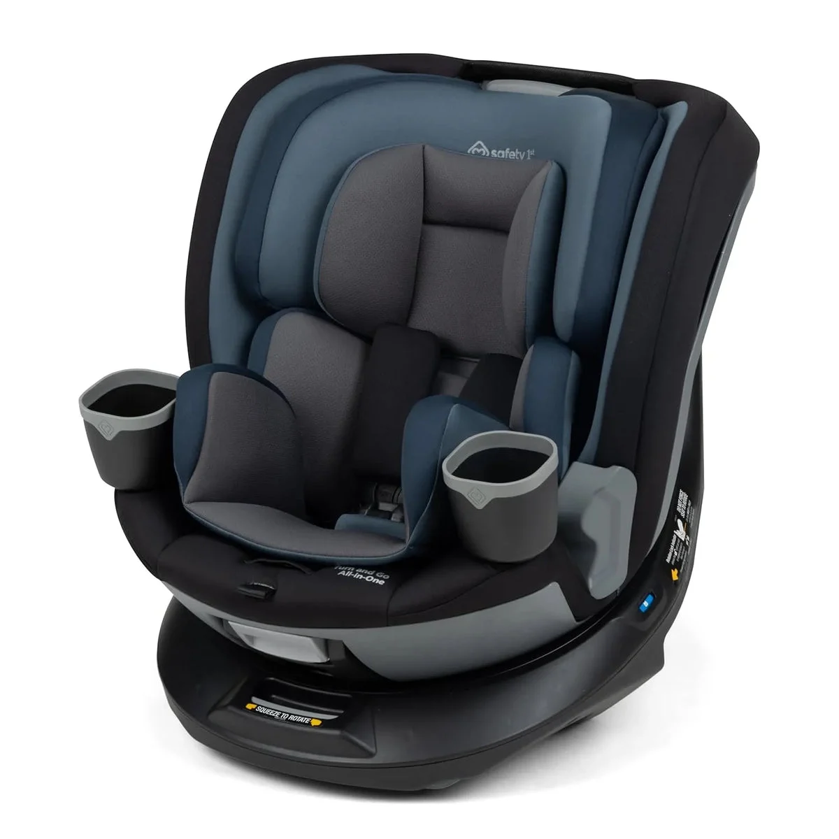 Safety 1st Turn and Go 360 ST Rotating All-in-One Convertible Car Seat - Dark Triad
