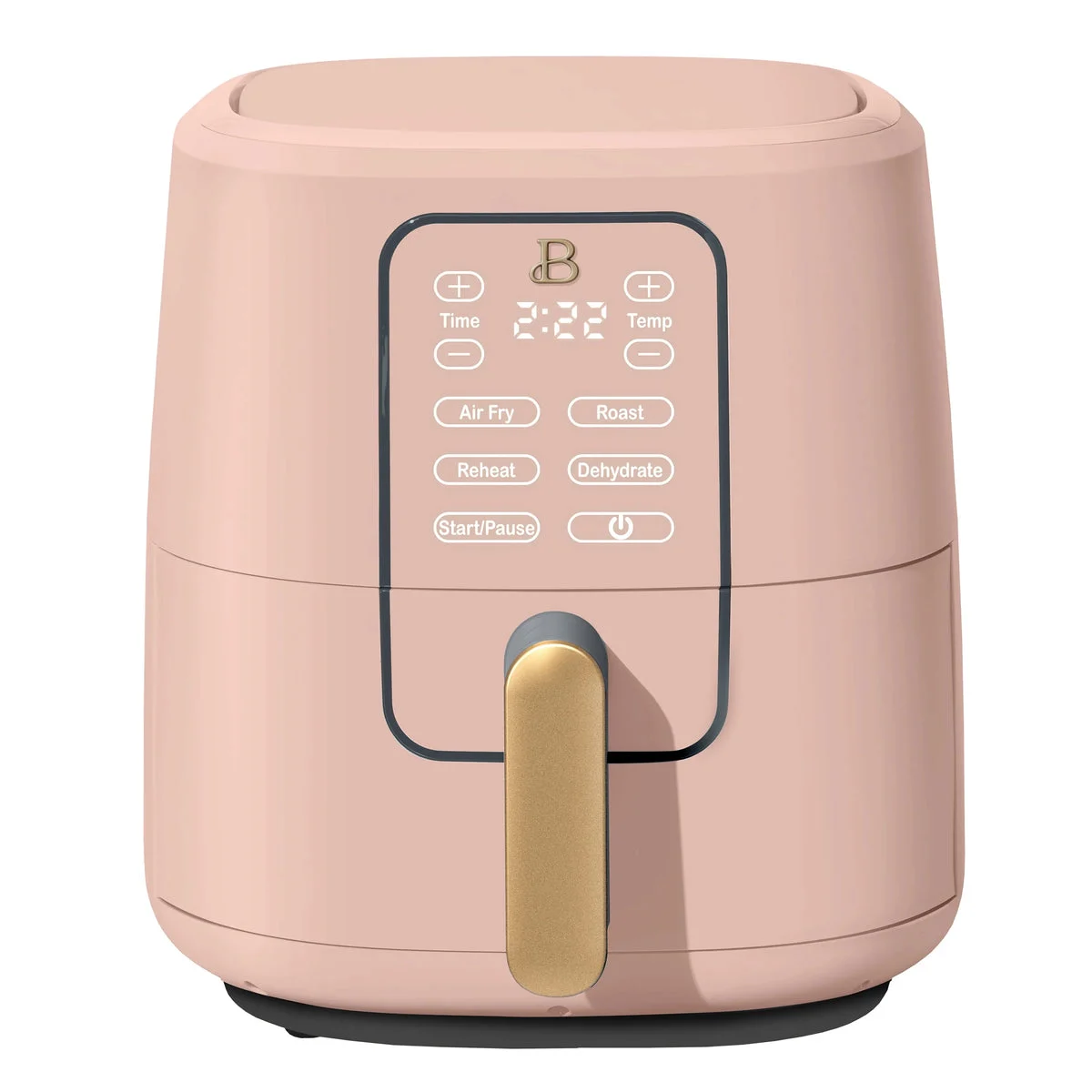 Beautiful 6 Qt Air Fryer With TurboCrisp Technology And Touch-Activated Display, Rose