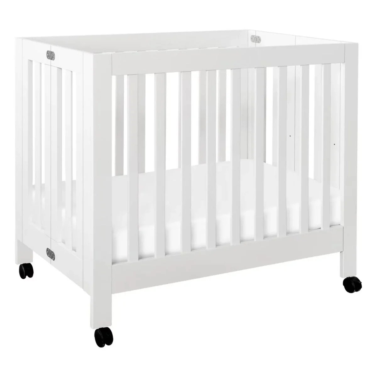 Babyletto Origami Mini Crib - White Finish