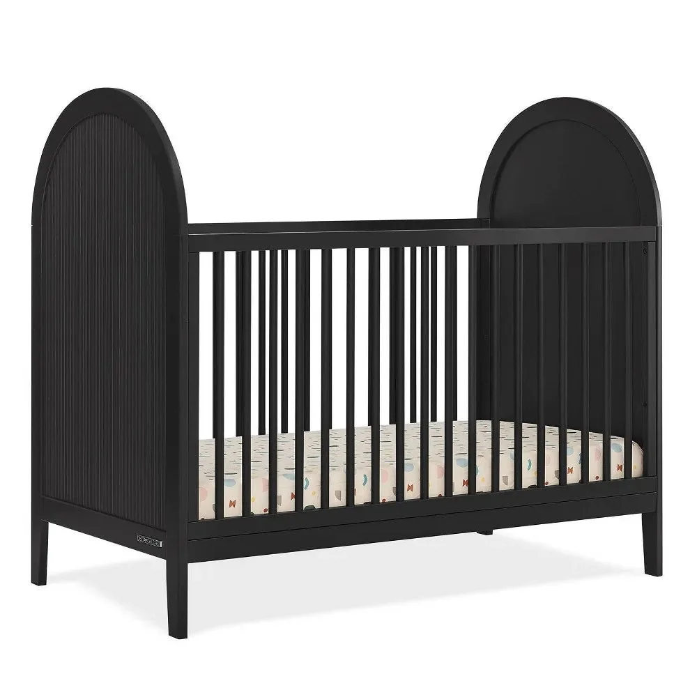 Delta Children Eloise 4-in-1 Convertible Crib - Midnight Gray