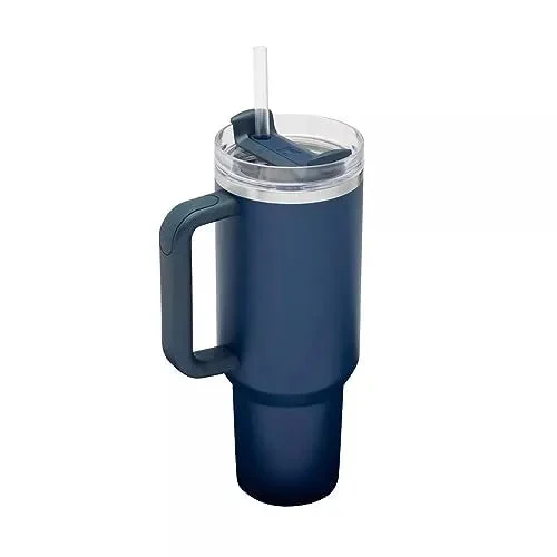 Stanley 40oz Stainless Steel Quencher Tumbler - Navy Voyage