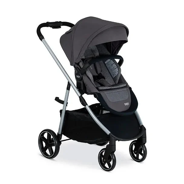 Britax Grove Modular Lightweight Baby Stroller - Pindot Stone