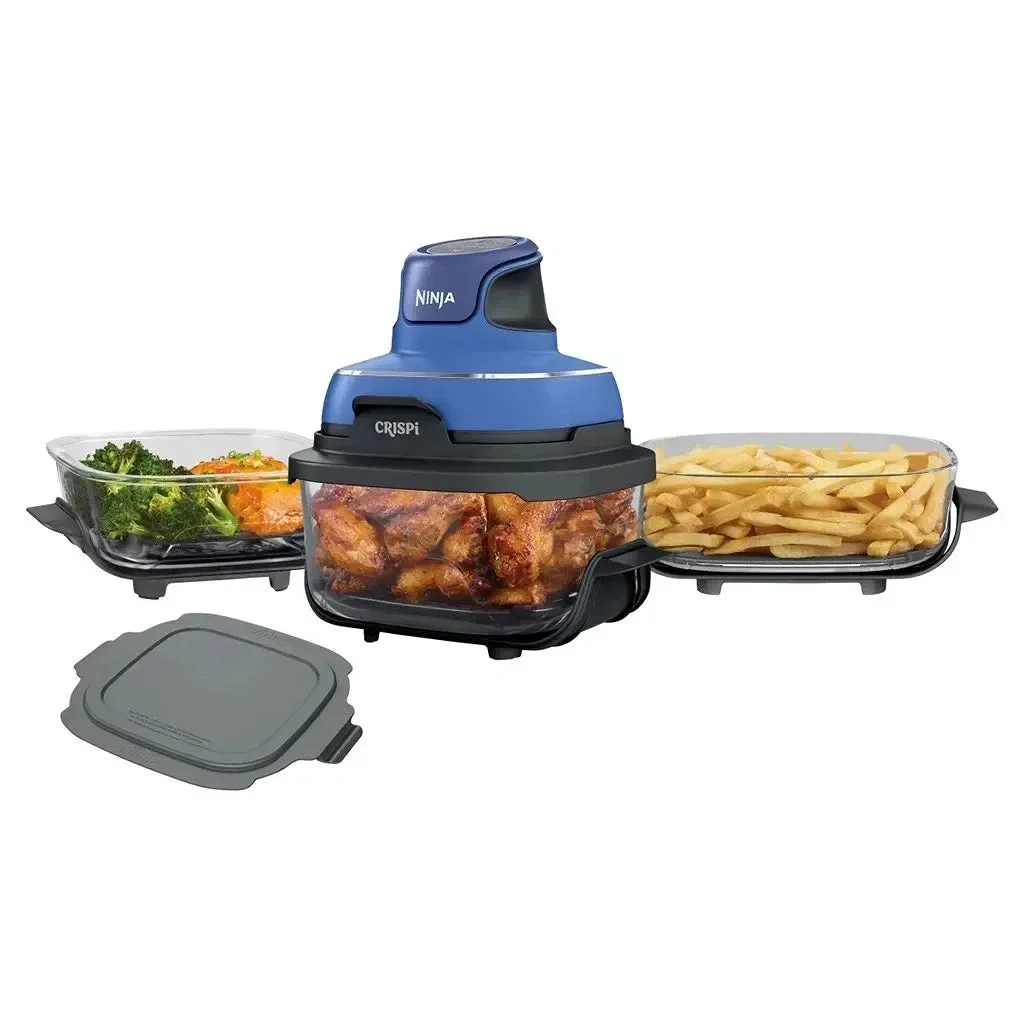 Ninja Crispi 5-in-1 Portable Glass Air Fry Cooking System - Blue