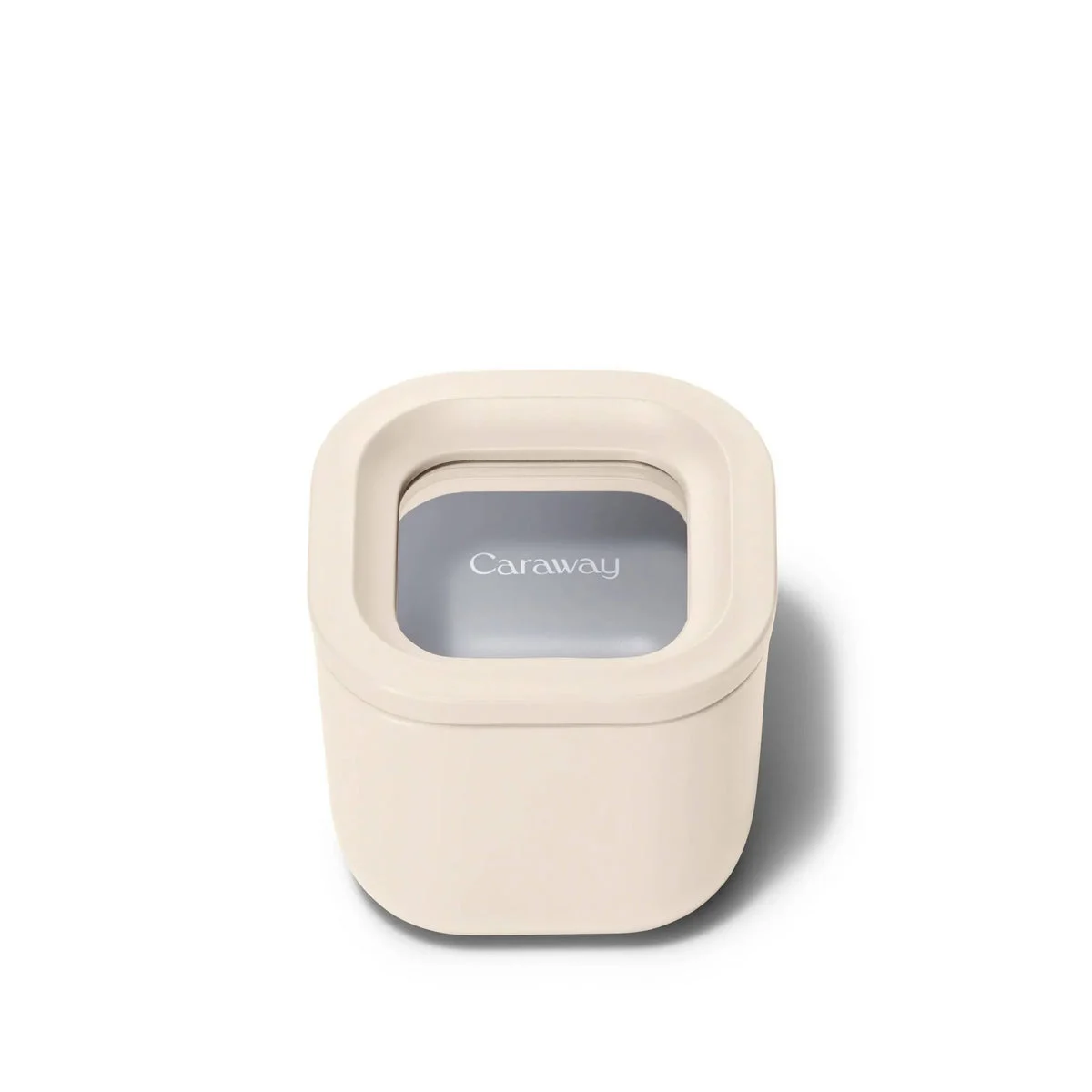 Caraway Mini Square Food Storage Container - Cream