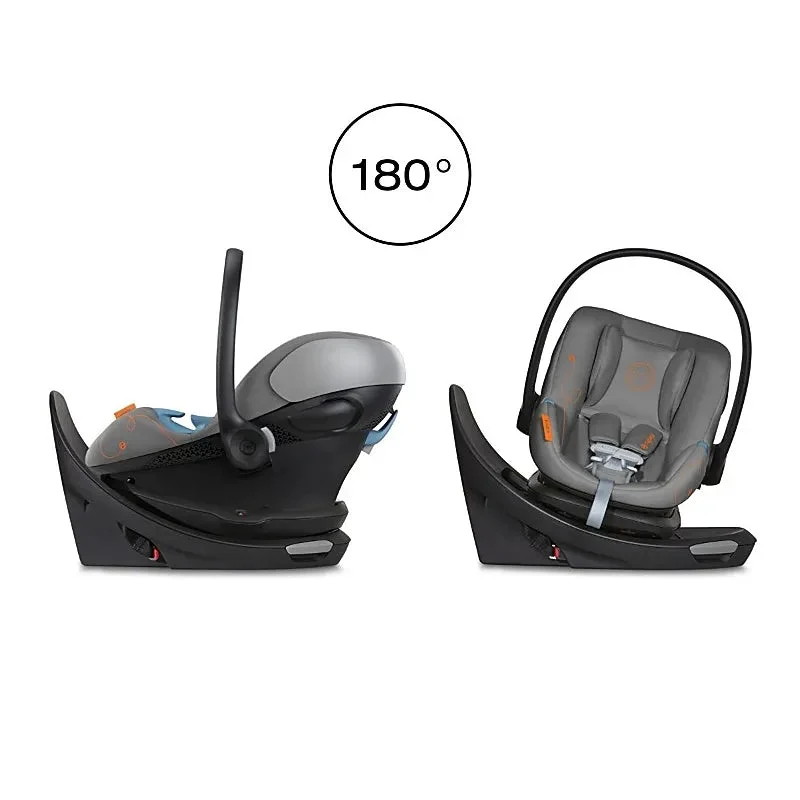 Cybex Aton G Swivel with Base - Lava Grey