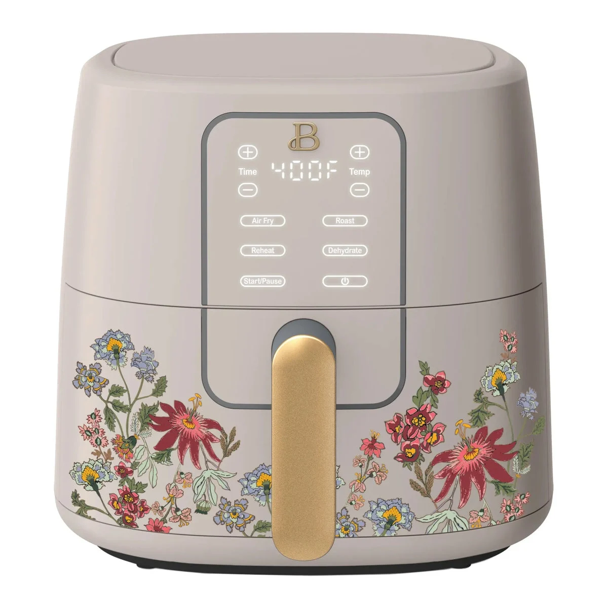 Beautiful 6 Qt Air Fryer - Wildflower Porcini Taupe