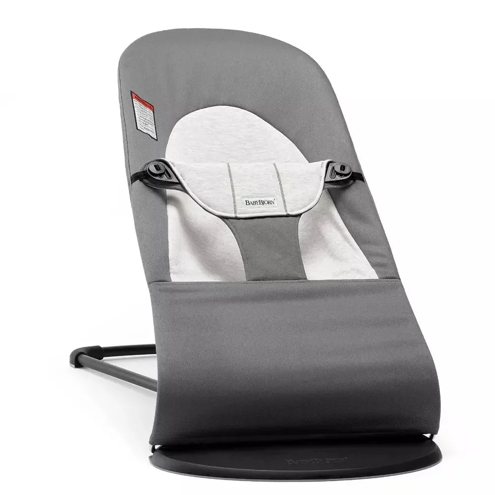 BabyBjörn Bouncer Balance Soft Dark Gray/Gray Cotton/Jersey
