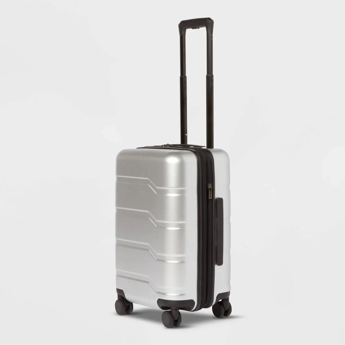 Open Story Carry On Hardside Suitcase - Open Story™ Silver