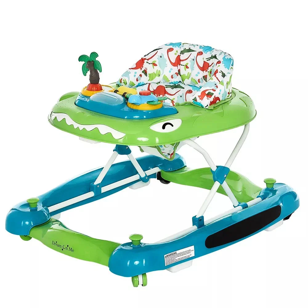 Dream On Me Baby Steps Activity Walker & Rocker - Blue