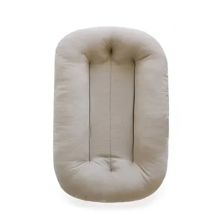 Unbranded/Generic Snuggle Me Organic Bare - Baby Lounger & Infant Floor Seat - Newborn Essentials - Organic Cotton Fiberfill