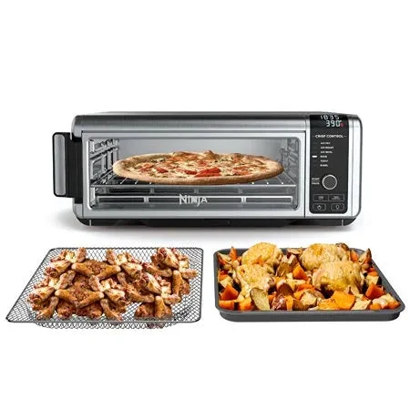 Ninja SP100 Foodi™ 6-in-1 Digital Air Fry Oven - Large Toaster Oven Flip-Away for Storage