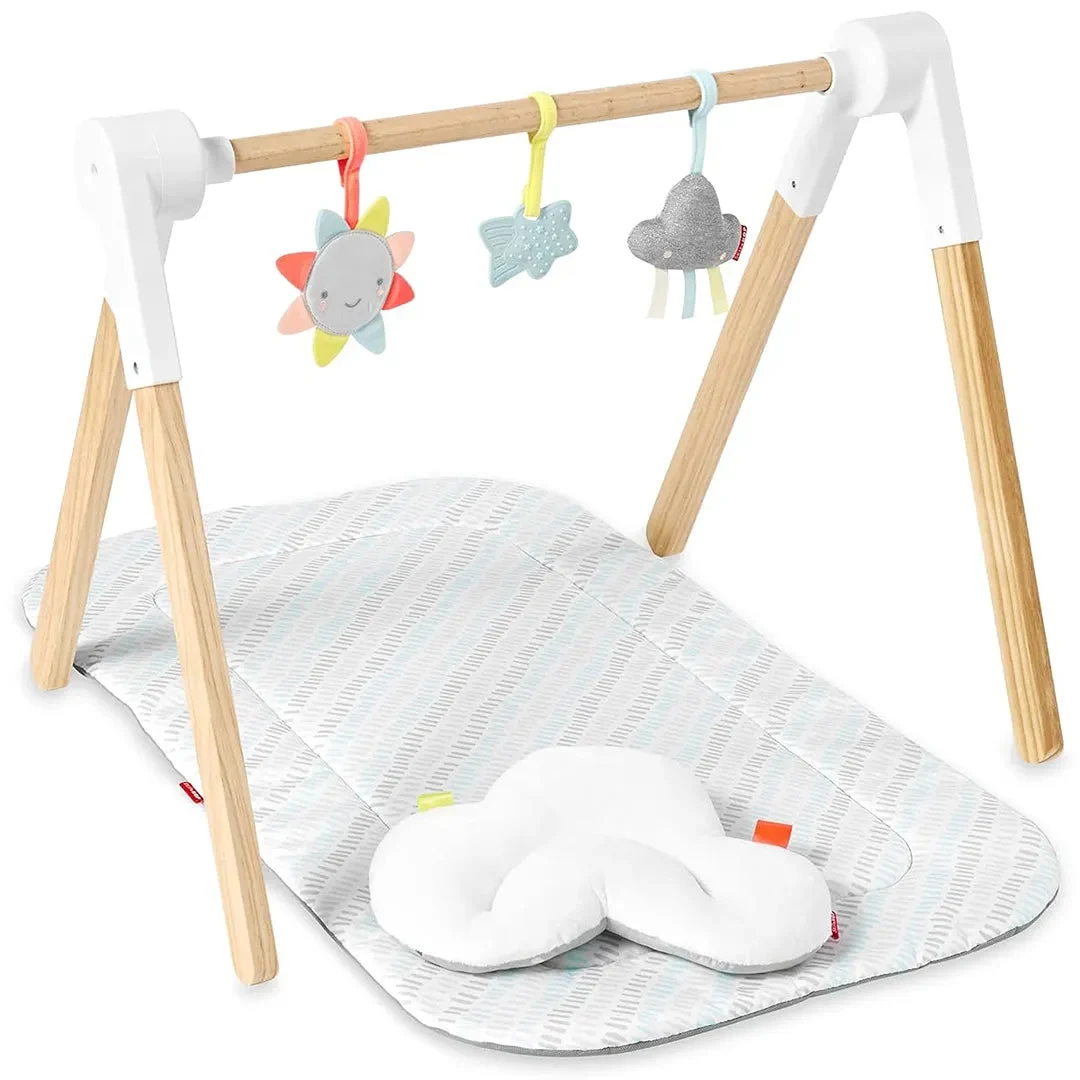 Skip Hop Silver Lining Cloud Wooden Activity Gym Set