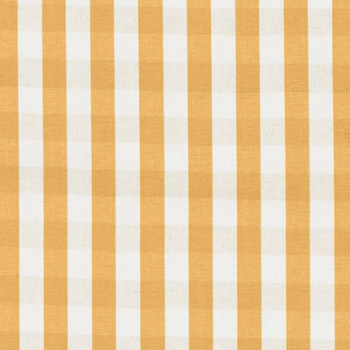 Threshold Cotton Gingham Check Table Runner - Yellow